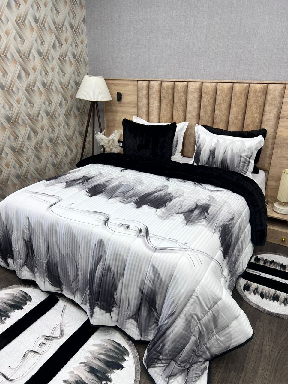 Couette double face