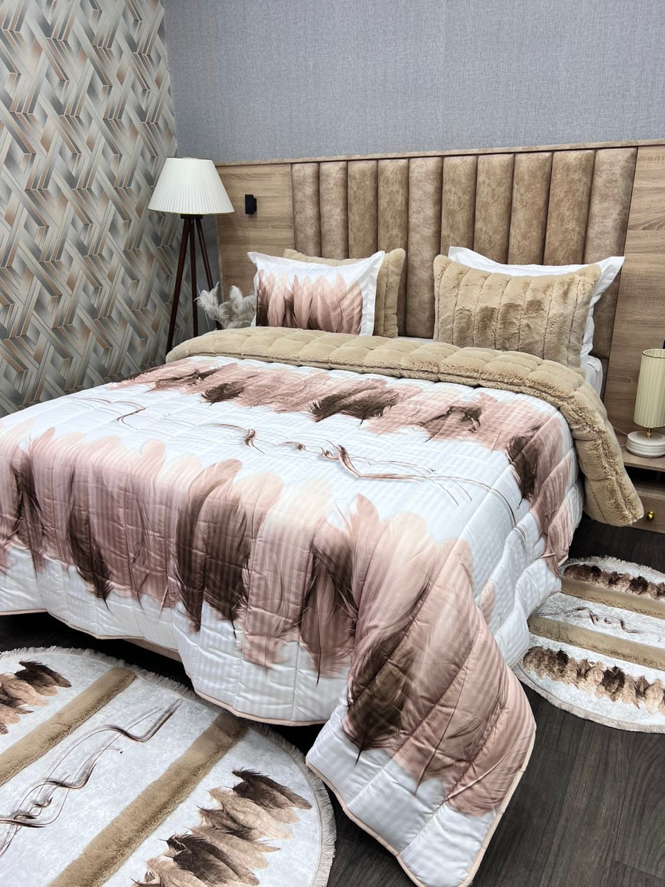 Couette double face