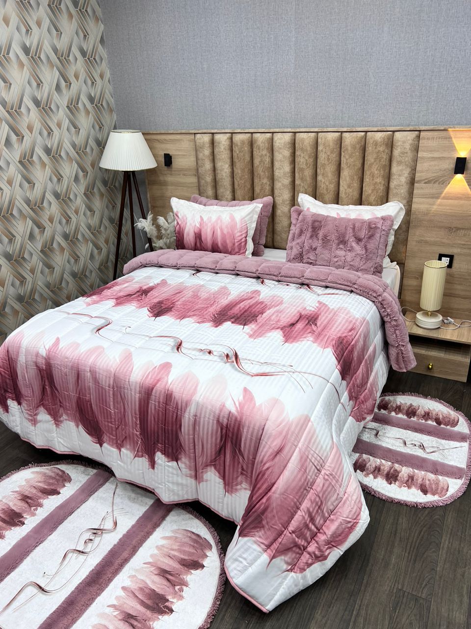 Couette double face