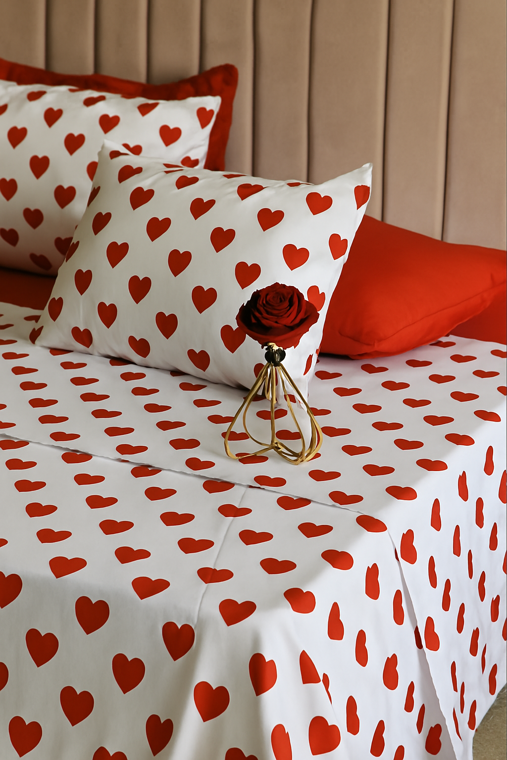 Parure de draps Coeur