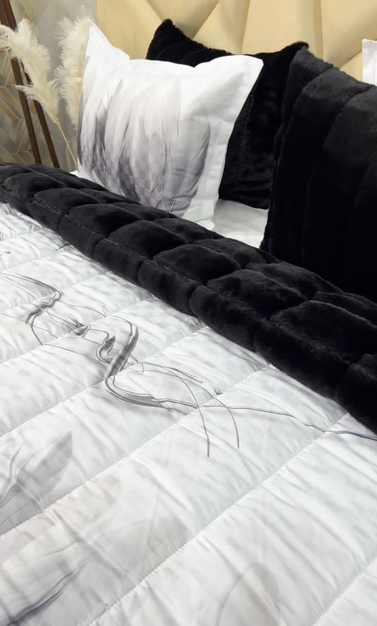 Couette double face