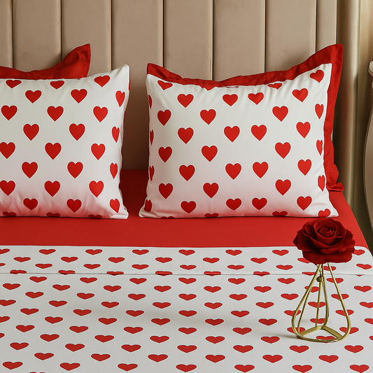 Parure de draps Coeur