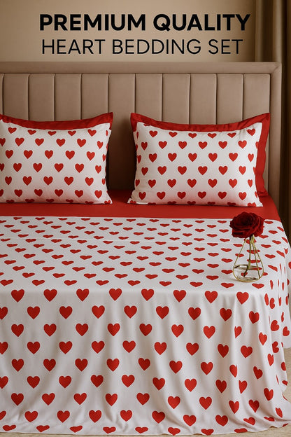 Parure de draps Coeur
