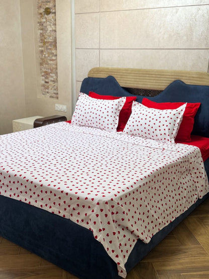 Parure de draps Coeur